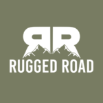 Rugged Road Logo Green Background